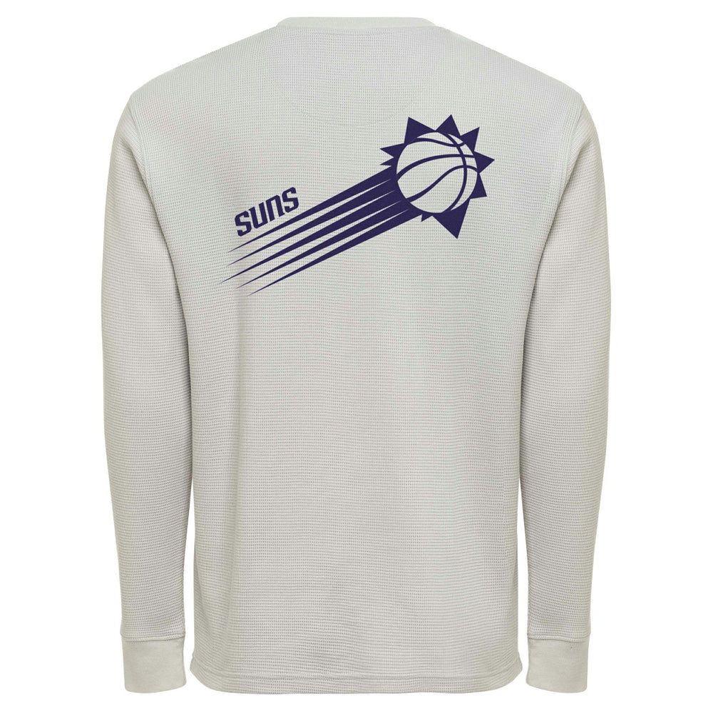 Gray Phoenix Suns Sportiqe Unisex Afton Thermal Long Sleeve T-Shirt | NBA