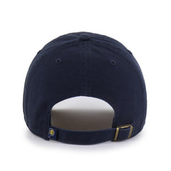 Navy Indiana Pacers '47 Core Logo Clean Up Adjustable Hat | NBA