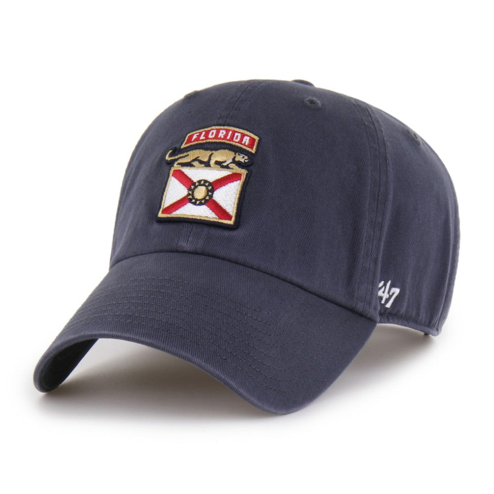 Florida Panthers '47 Alternate Logo Clean Up Adjustable Hat -  NHL Hats