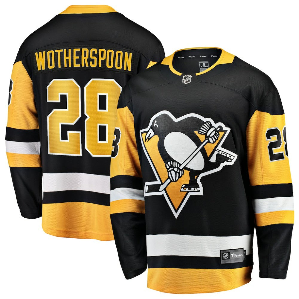 Parker Wotherspoon Pittsburgh Penguins Fanatics Home Breakaway Jersey -  NHL Jerseys