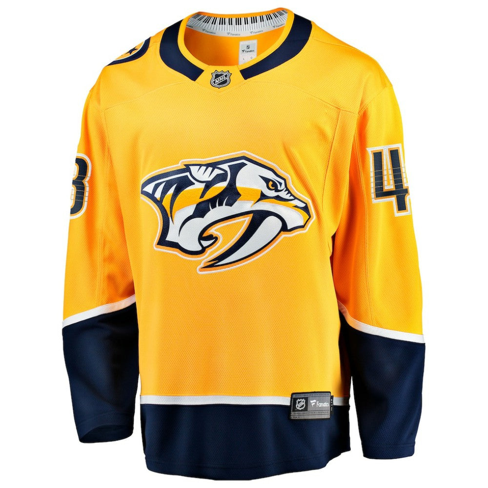 Nick Perbix Nashville Predators Fanatics Home Breakaway Jersey -  NHL Jerseys