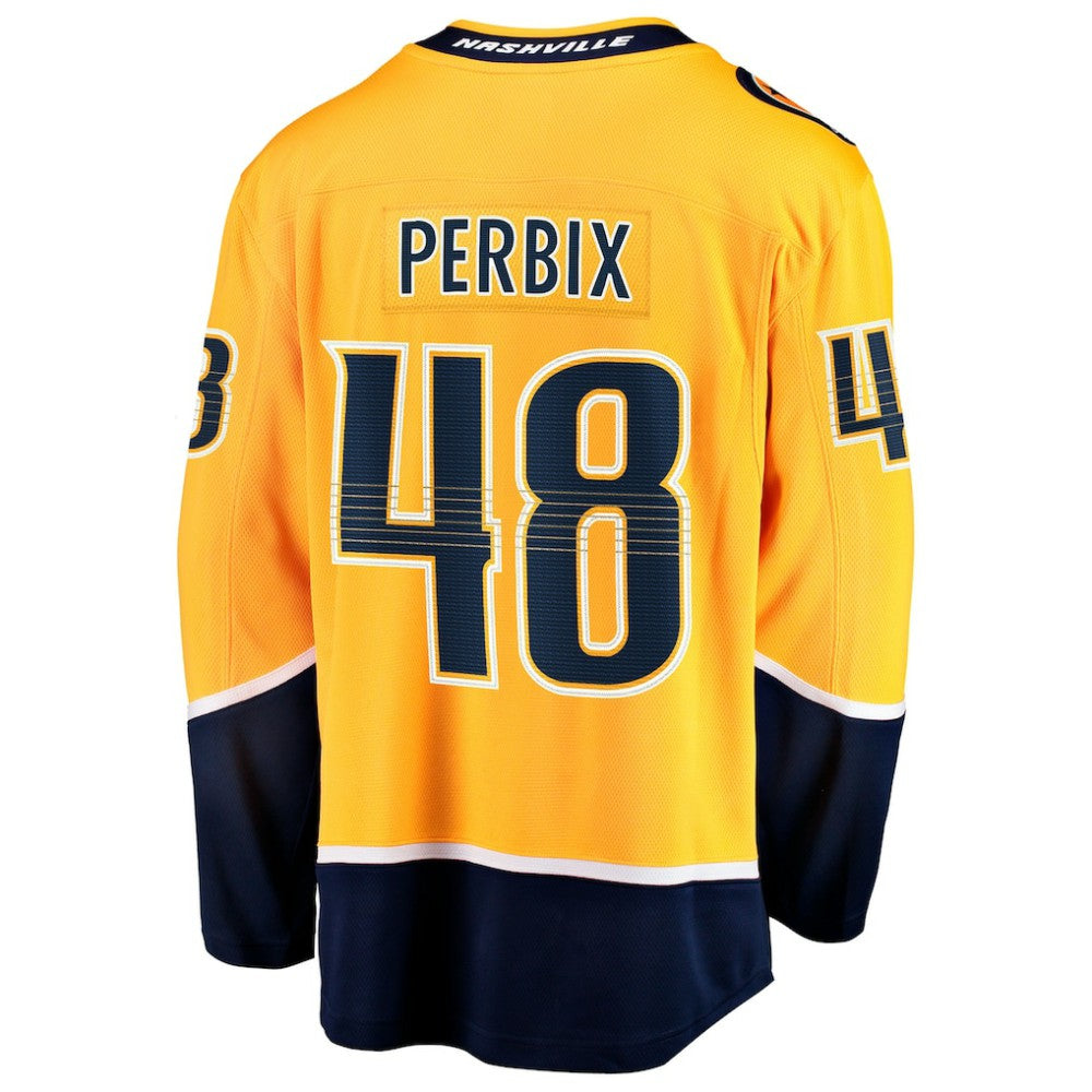 Nick Perbix Nashville Predators Fanatics Home Breakaway Jersey -  NHL Jerseys