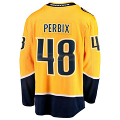 Nick Perbix Nashville Predators Fanatics Home Breakaway Jersey -  NHL Jerseys