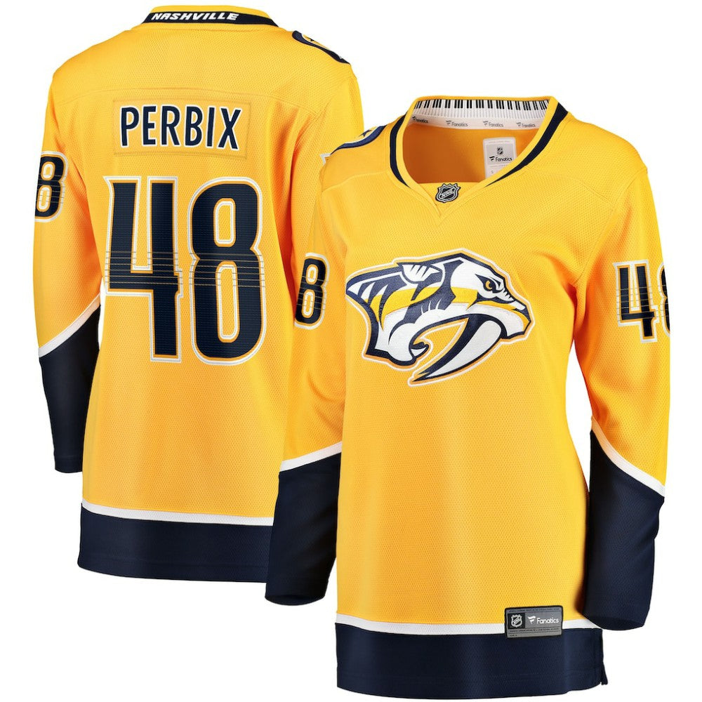 Nick Perbix Nashville Predators Fanatics Women's Home Breakaway Jersey -  NHL Jerseys