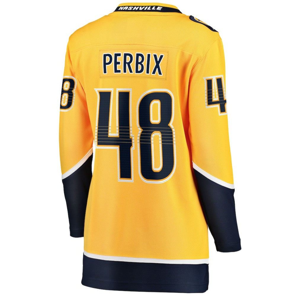 Nick Perbix Nashville Predators Fanatics Women's Home Breakaway Jersey -  NHL Jerseys