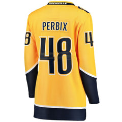 Nick Perbix Nashville Predators Fanatics Women's Home Breakaway Jersey -  NHL Jerseys