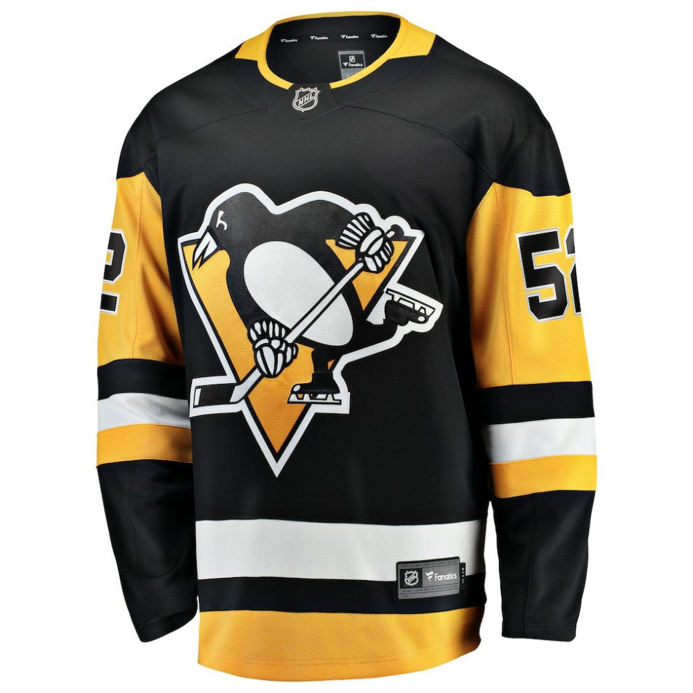 Philip Kemp Pittsburgh Penguins Fanatics Home Breakaway Jersey -  NHL Jerseys