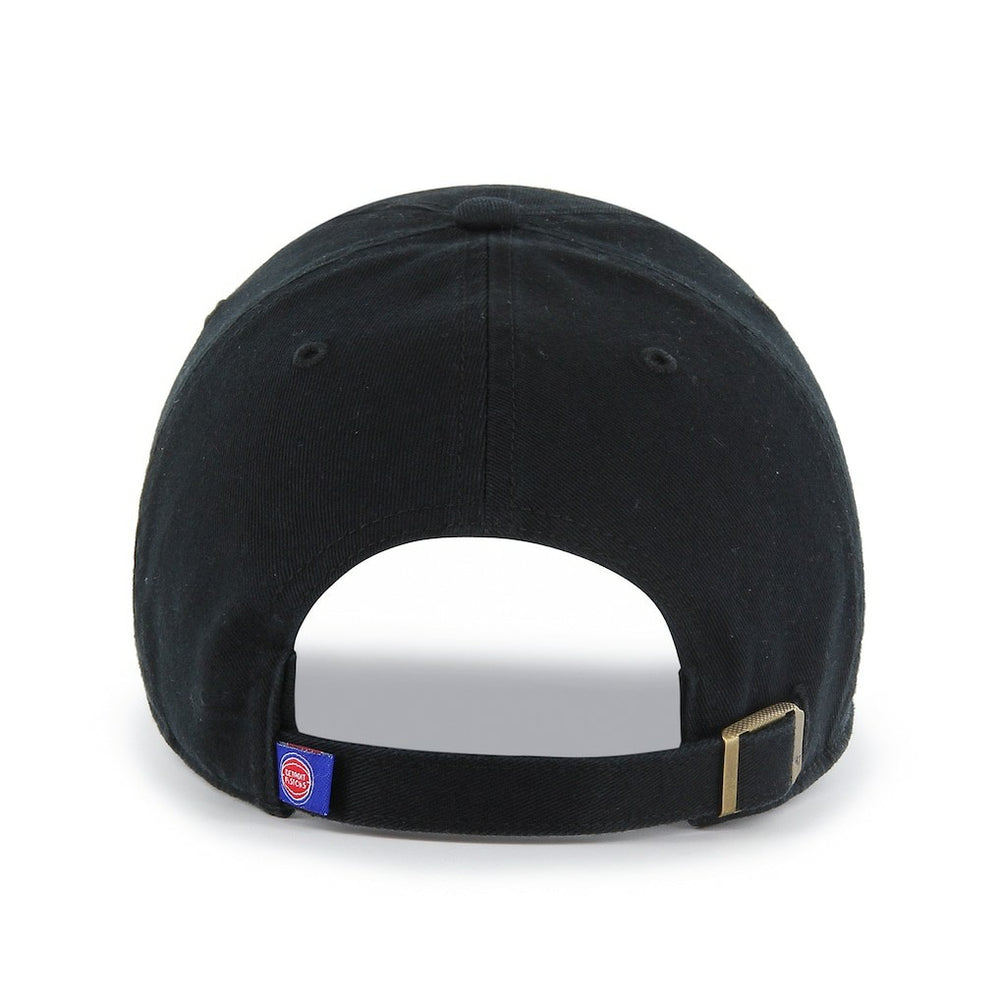 Black Detroit Pistons '47 Core Logo Clean Up Adjustable Hat sale | NBA