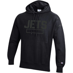 New York Jets Tonal Reverse Weave Fleece Hoodie | NFL Discount