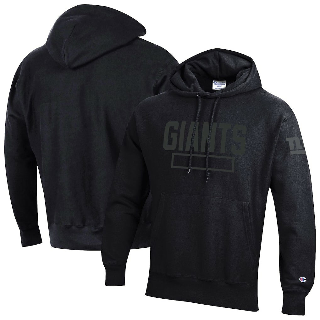 New York Giants Tonal Reverse Weave Fleece Hoodie | NFL Discount
