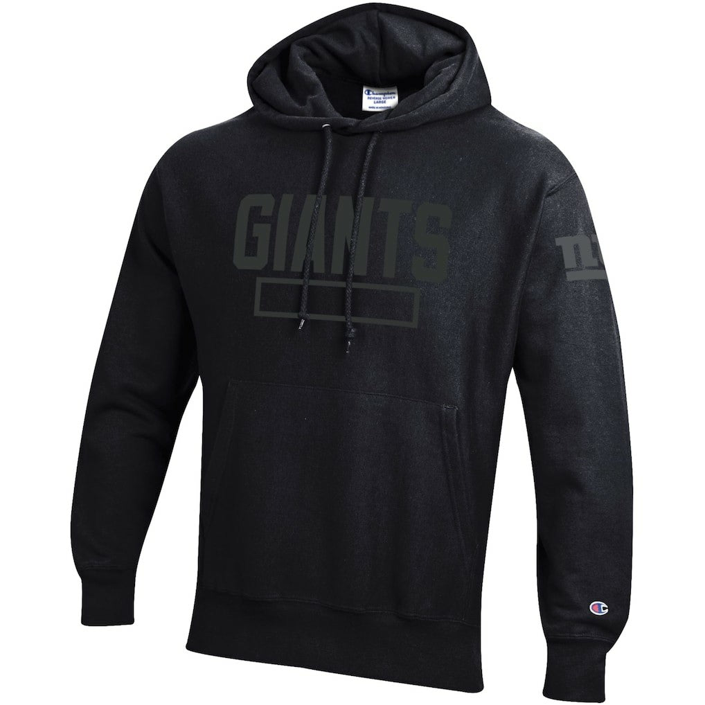 New York Giants Tonal Reverse Weave Fleece Hoodie | NFL Discount