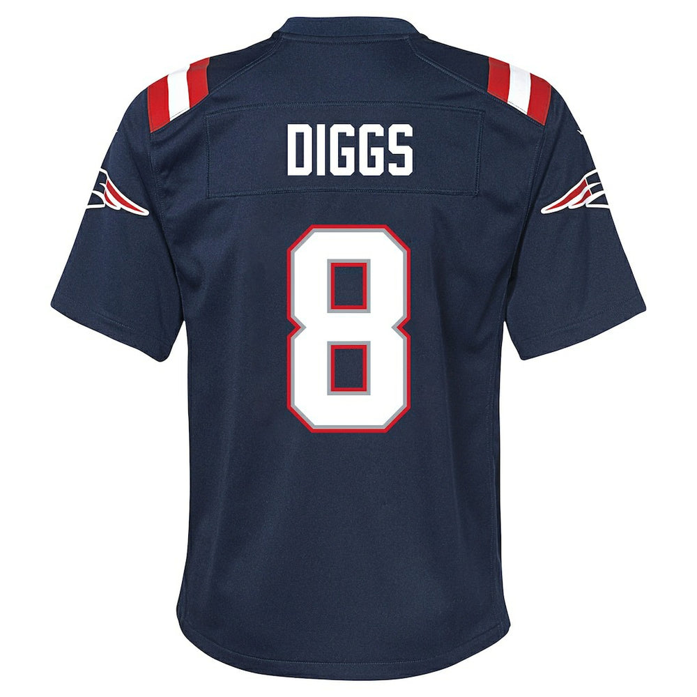 New England Patriots Stefon Diggs  Youth Team Game Jersey | NFL Near me