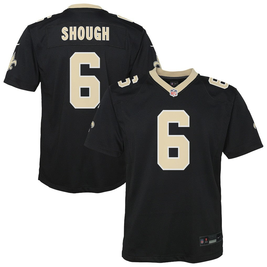 New Orleans Saints Tyler Shough  Youth Team Game Jersey | NFL New