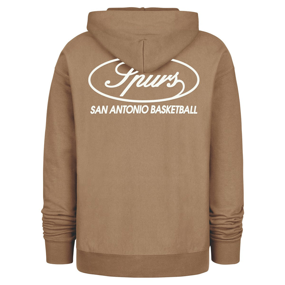 Khaki San Antonio Spurs '47 Triple Double Foundation Premium Hoodie Sweatshirt | NBA