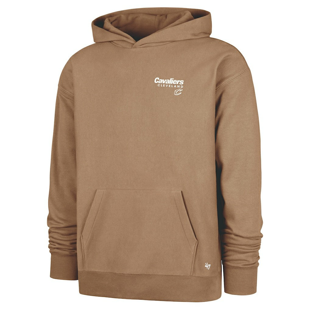 Khaki Cleveland Cavaliers '47 Triple Double Foundation Premium Hoodie Sweatshirt sale | NBA