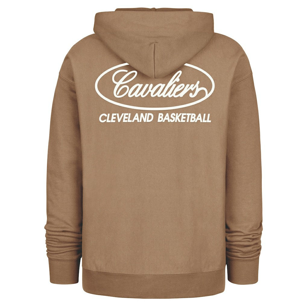 Khaki Cleveland Cavaliers '47 Triple Double Foundation Premium Hoodie Sweatshirt sale | NBA