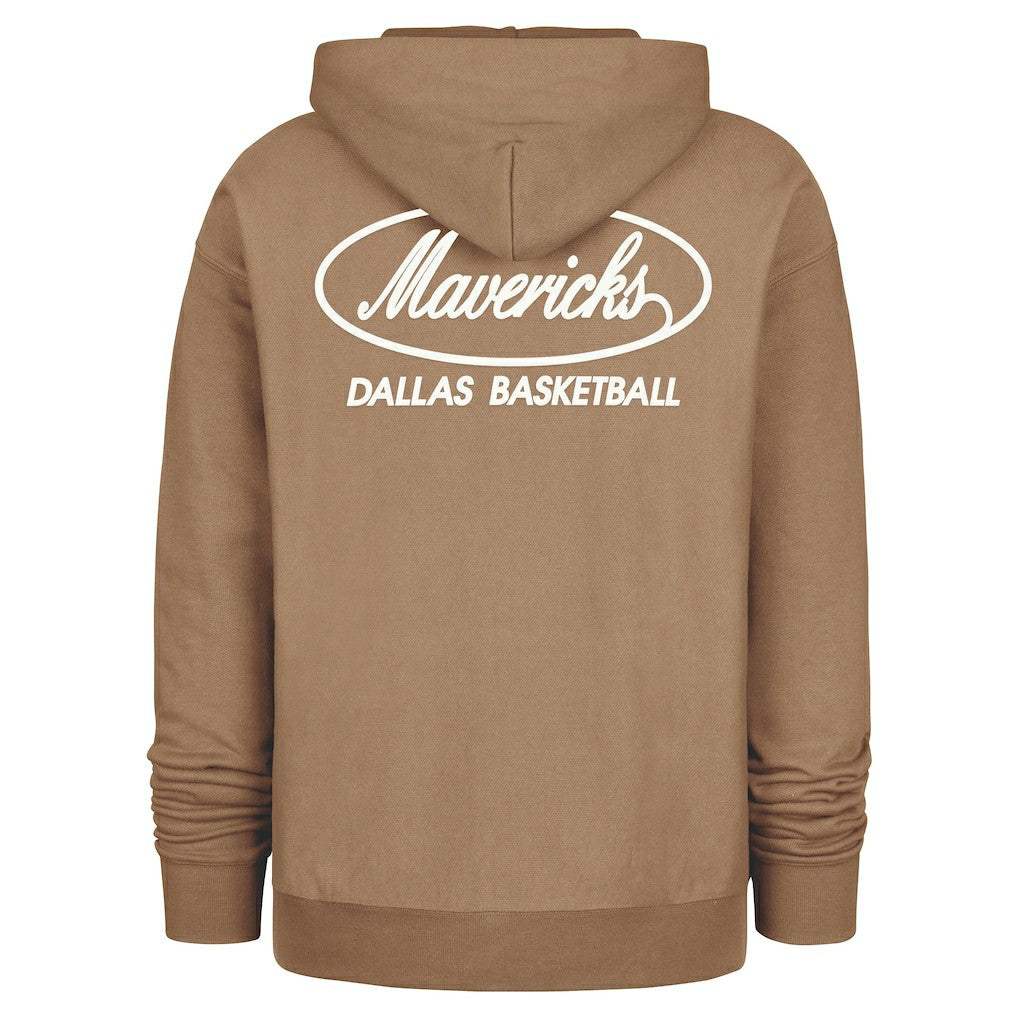 Khaki Dallas Mavericks '47 Triple Double Foundation Premium Hoodie Sweatshirt sale | NBA