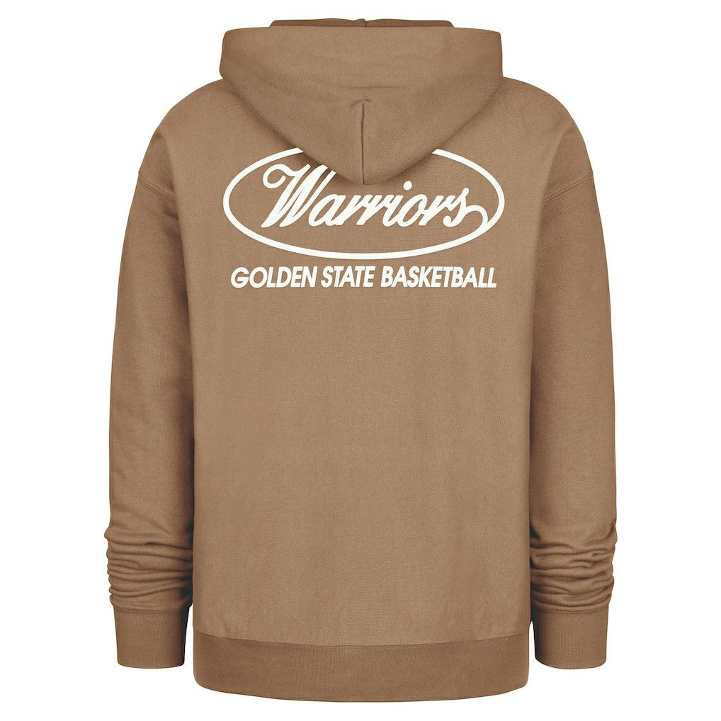 Khaki Golden State Warriors '47 Triple Double Foundation Premium Hoodie Sweatshirt sale | NBA