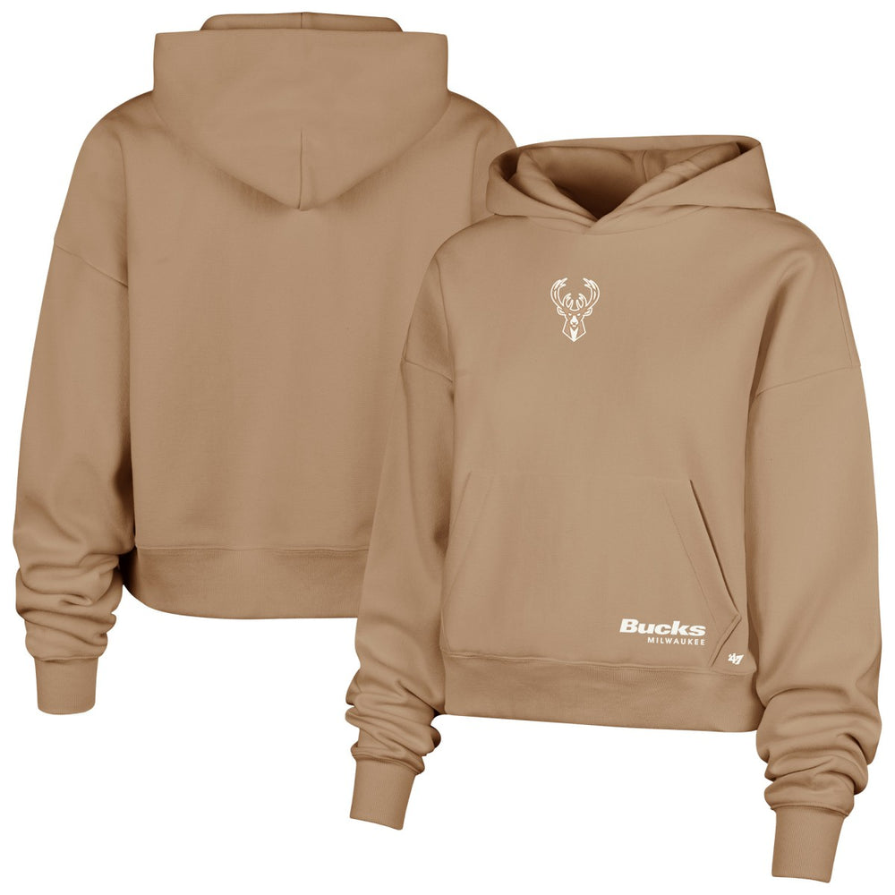 Tan Milwaukee Bucks '47 Sue Foundation Hoodie Sweatshirt | NBA
