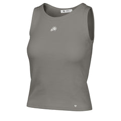 Gray Phoenix Suns '47 Women's Cropped Skyhook Baby Rib Tank | NBA