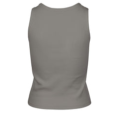 Gray New York Knicks '47 Women's Cropped Skyhook Baby Rib Tank | NBA