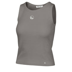 Gray Golden State Warriors '47 Women's Cropped Skyhook Baby Rib Tank sale | NBA