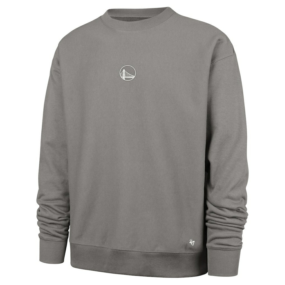 Gray Golden State Warriors '47 Offside Foundation Crew Neck Sweatshirt sale | NBA