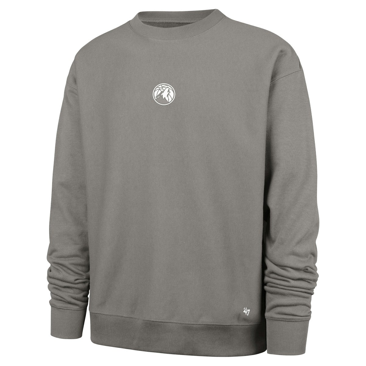 Gray Minnesota Timberwolves '47 Offside Foundation Crew Neck Sweatshirt | NBA