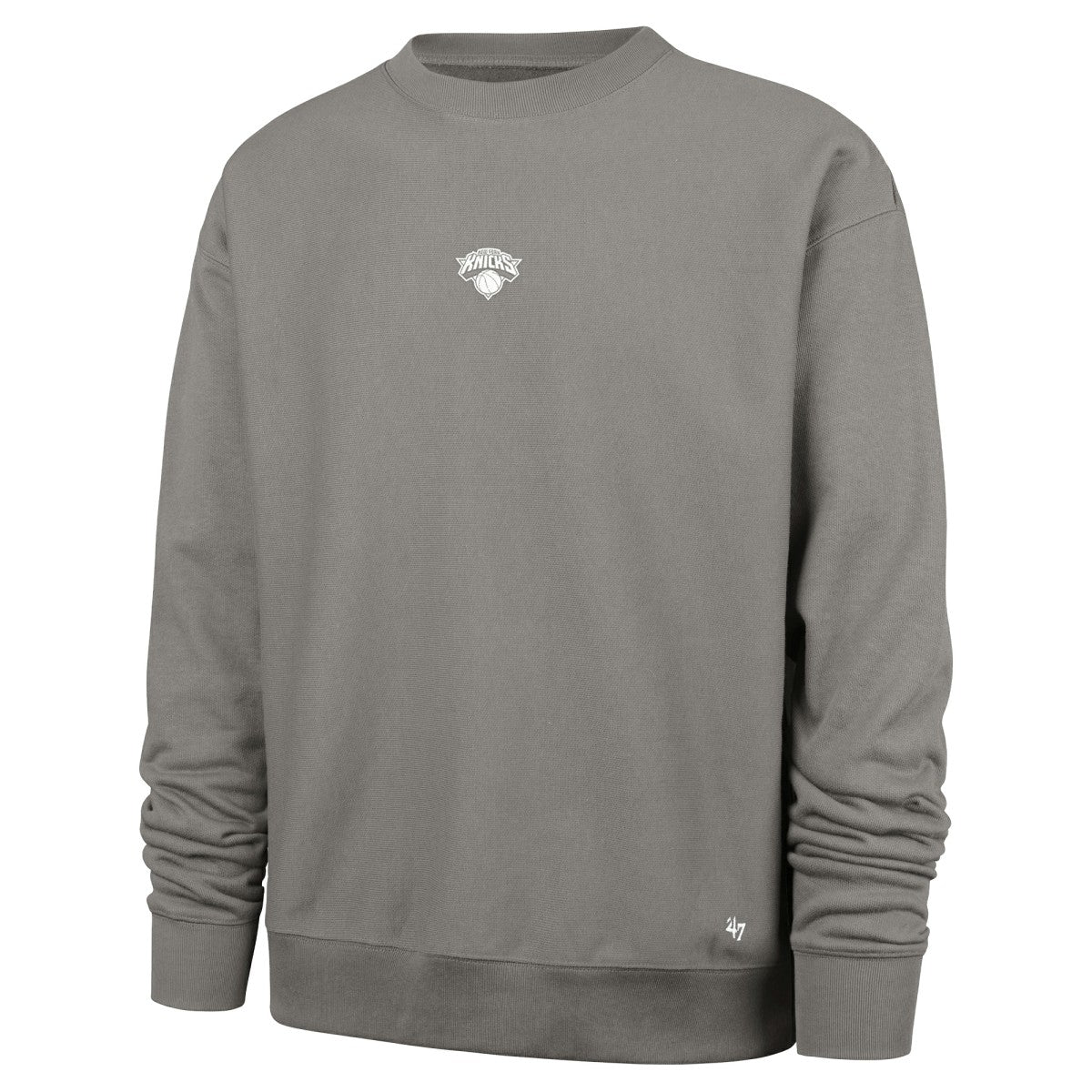 Gray New York Knicks '47 Offside Foundation Crew Neck Sweatshirt | NBA