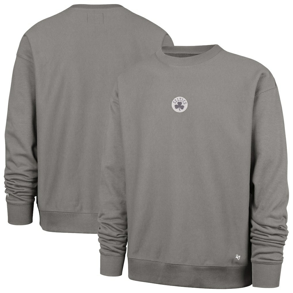 Gray Boston Celtics '47 Offside Foundation Crew Neck Sweatshirt | NBA