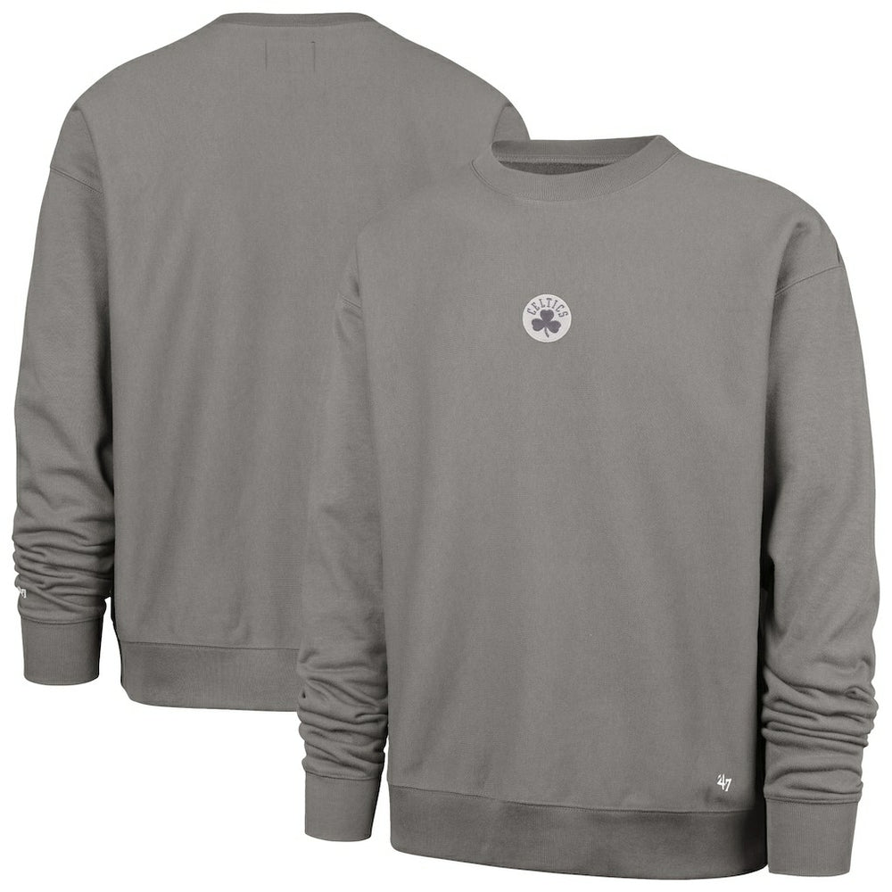 Gray Boston Celtics '47 Offside Foundation Crew Neck Sweatshirt | NBA