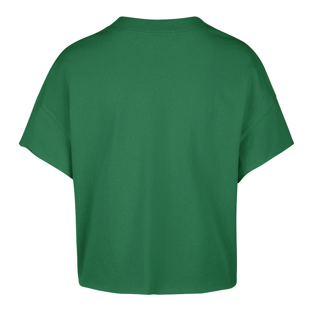 Kelly Green Boston Celtics '47 Women's Elation Oversized Notch Neck T-Shirt | NBA