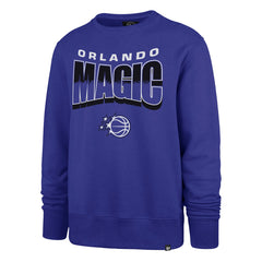 Blue Orlando Magic '47 Unisex Brush By Headline Crewneck Sweatshirt | NBA
