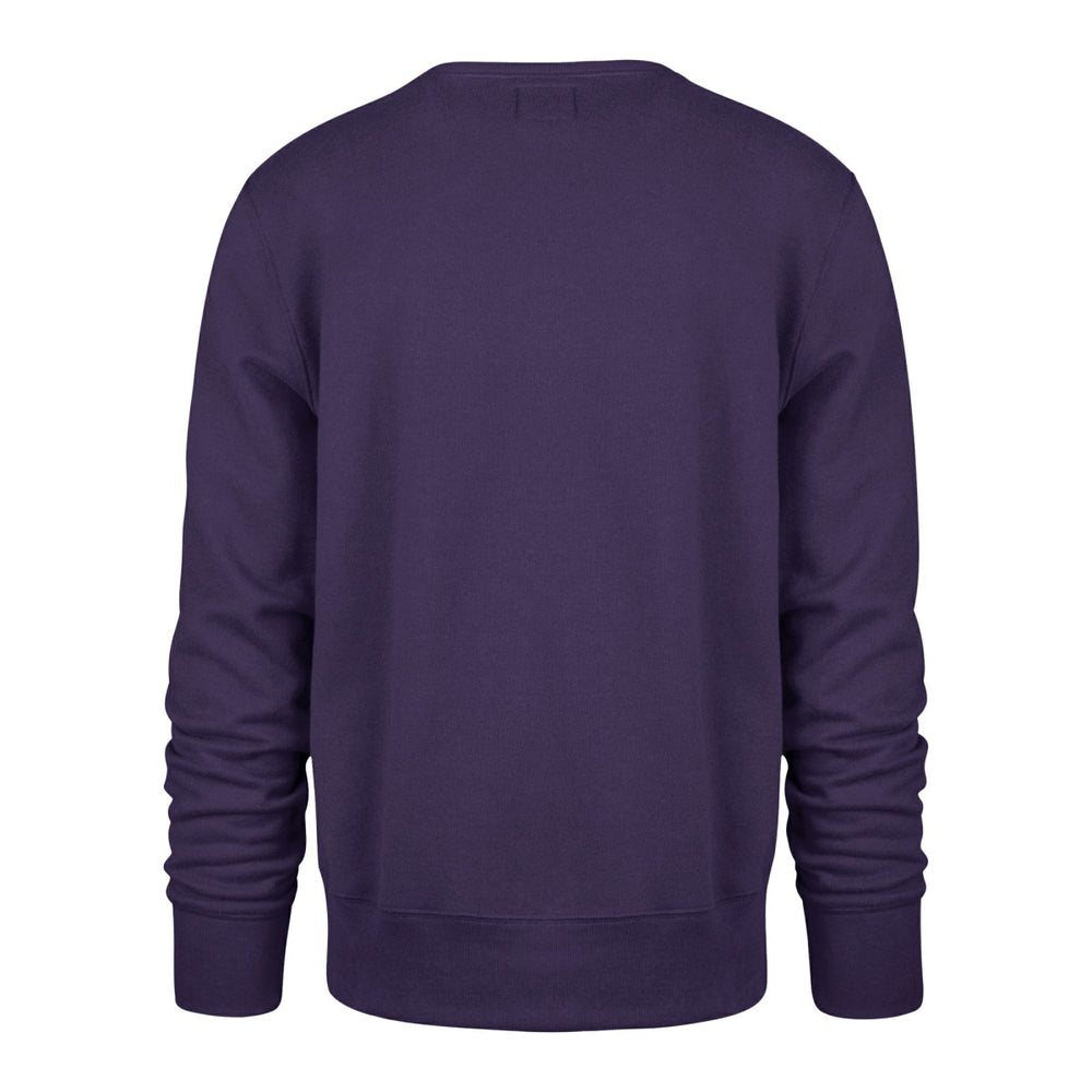 Purple Los Angeles Lakers '47 Unisex Brush By Headline Crewneck Sweatshirt | NBA