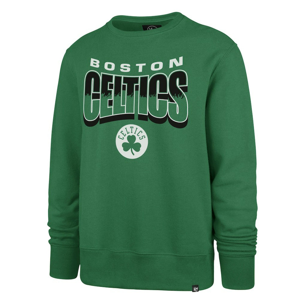 Kelly Green Boston Celtics '47 Unisex Brush By Headline Crewneck Sweatshirt | NBA