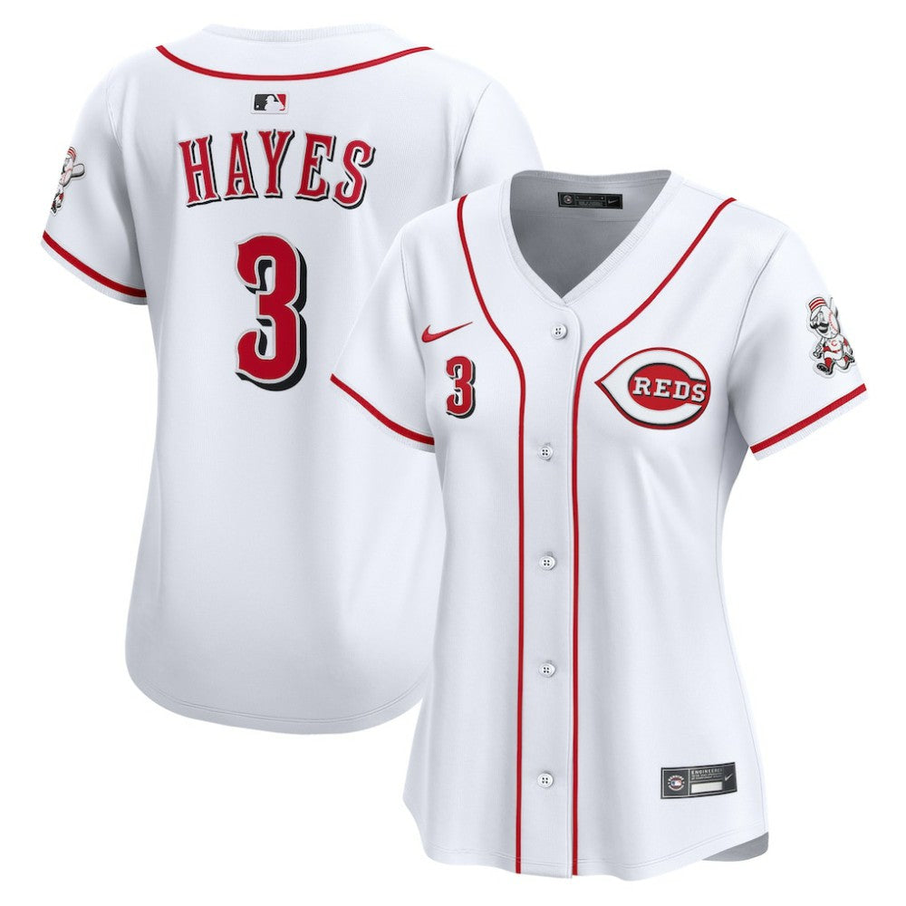 Ke'Bryan Hayes Cincinnati Reds Nike Women's Home Limited Player Jersey - MLB Jerseys