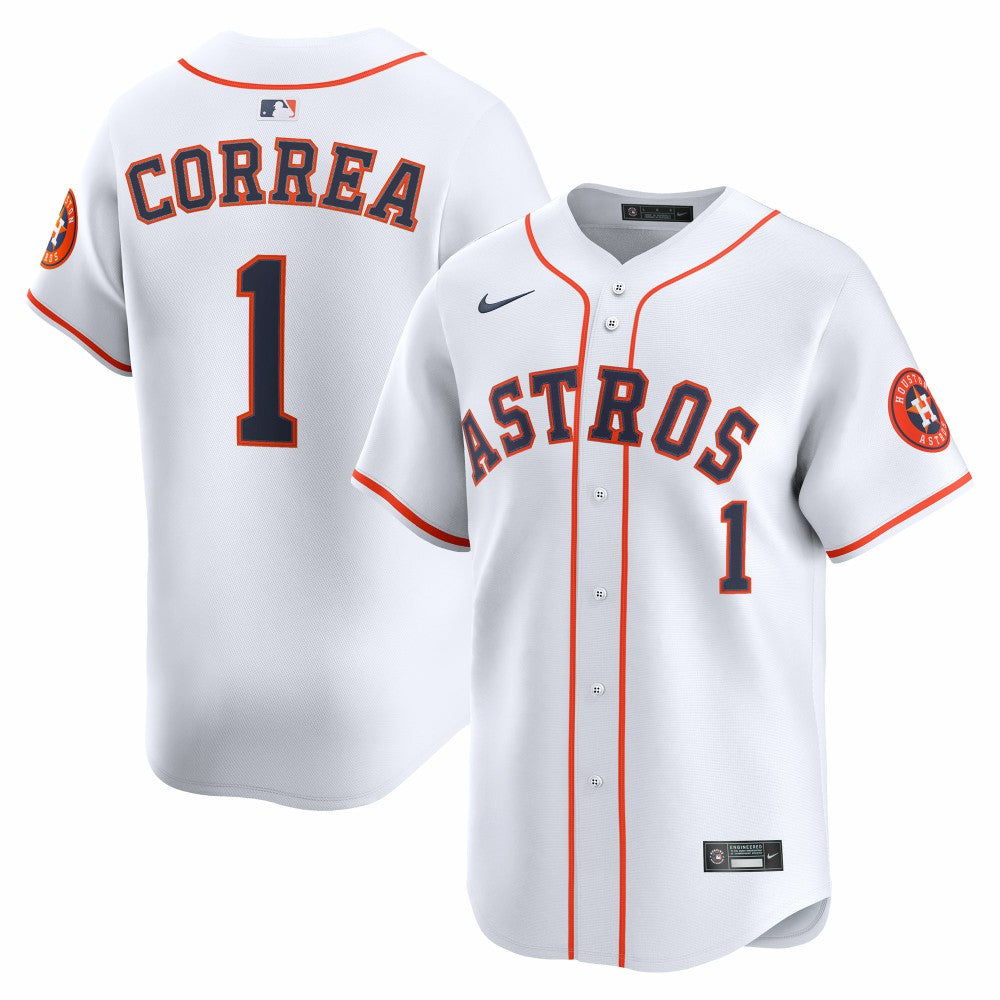 Carlos Correa Houston Astros Nike Home Limited Player Jersey - MLB Jerseys
