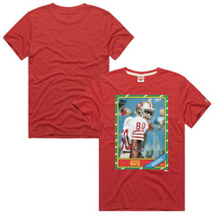 San Francisco 49ers Jerry Rice  Homage Unisex NFL Topps Trading Card Tri-Blend T-Shirt | NFL Near me