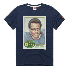 Chicago Bears Walter Payton  Homage Unisex NFL Topps Trading Card Tri-Blend T-Shirt | NFL US