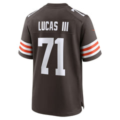 Cleveland Browns Cornelius Lucas  Team Game Jersey | NFL Outlet