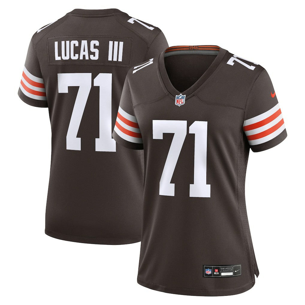 Cleveland Browns Cornelius Lucas  Women's Team Game Jersey | NFL Online