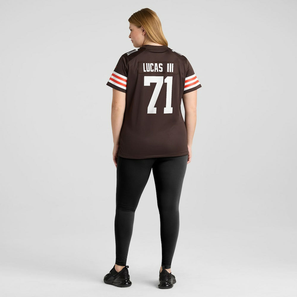 Cleveland Browns Cornelius Lucas  Women's Team Game Jersey | NFL Online