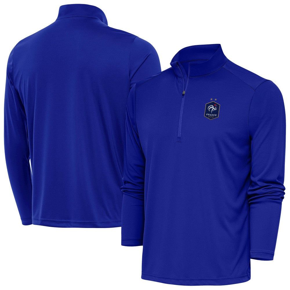 France National Team Antigua Statement Quarter-Zip Pullover