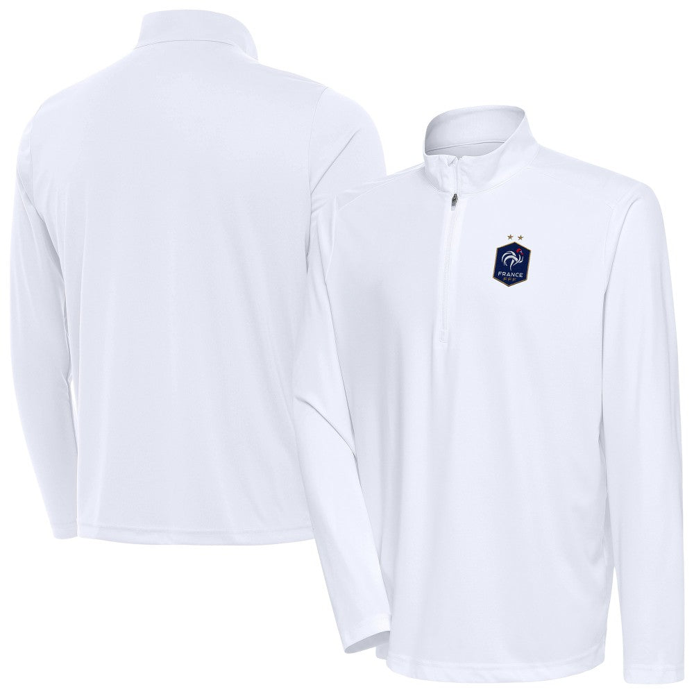 France National Team Antigua Statement Quarter-Zip Pullover