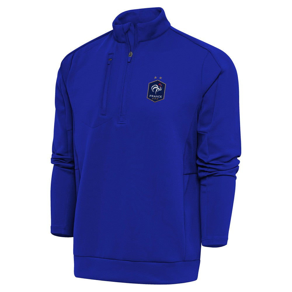 France National Team Antigua Genesis Quarter-Zip Pullover