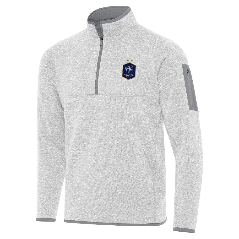 France National Team Antigua Elevate Quarter-Zip Pullover