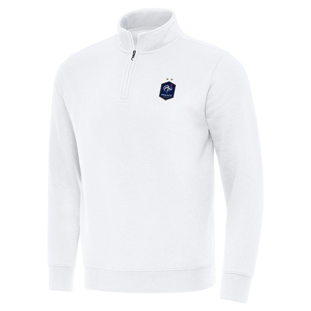 France National Team Antigua Landslide Quarter-Zip Pullover
