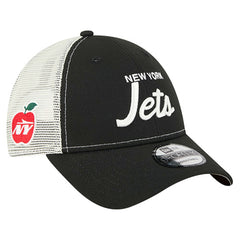 New York Jets Apple Trucker 9FORTY Adjustable Hat | NFL Discount