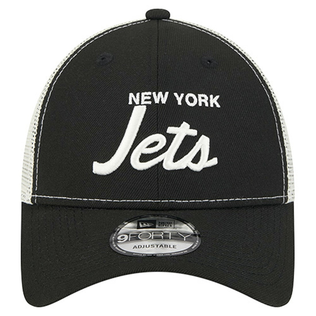New York Jets Apple Trucker 9FORTY Adjustable Hat | NFL Discount
