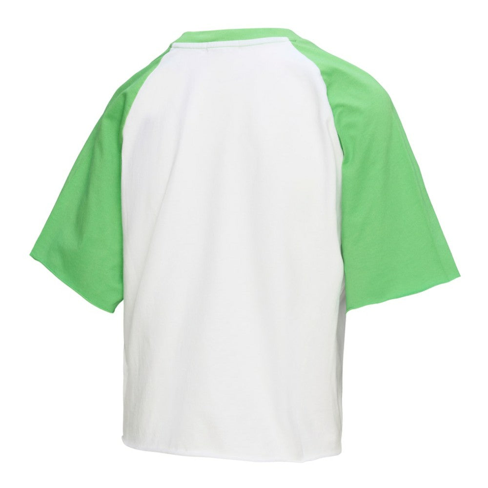 Philadelphia Phillies Mitchell & Ness Women's Cropped Raglan Mascot Boxy T-Shirt - MLB T-shirts